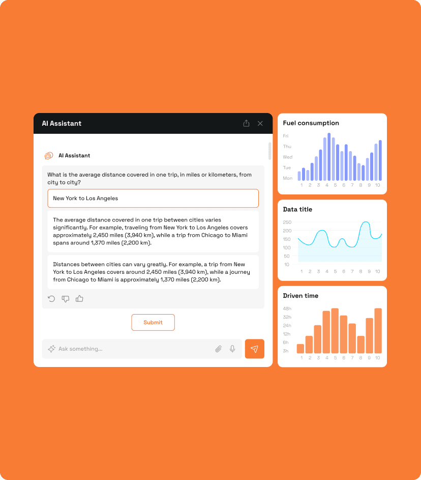 ChatBot dashboard feature