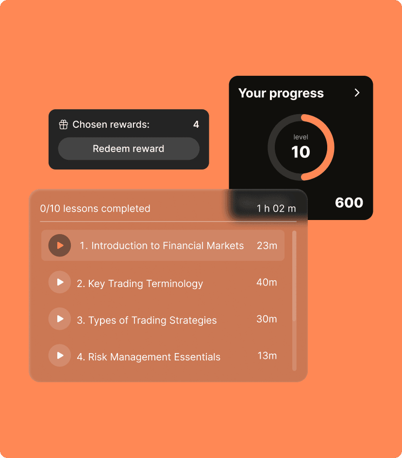 TradeMentor rewards feature