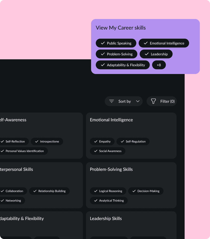 SkillForge assessments feature
