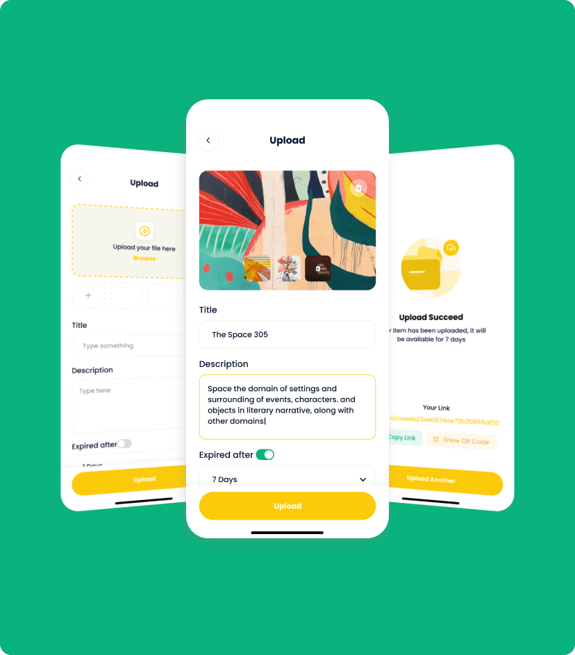 NFT Store app UGC feature