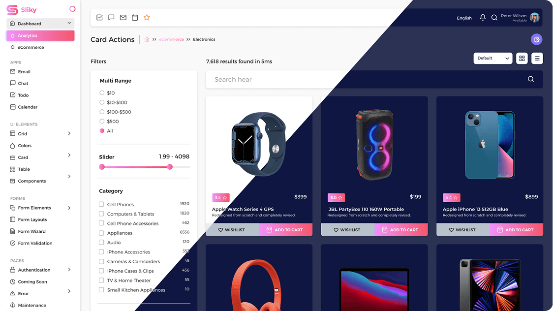 Sliky CRM software design