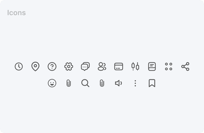 TradeMentor icons set