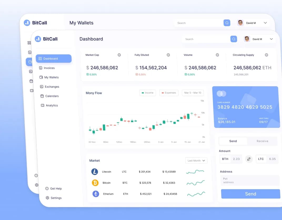 Crypto dashboard
