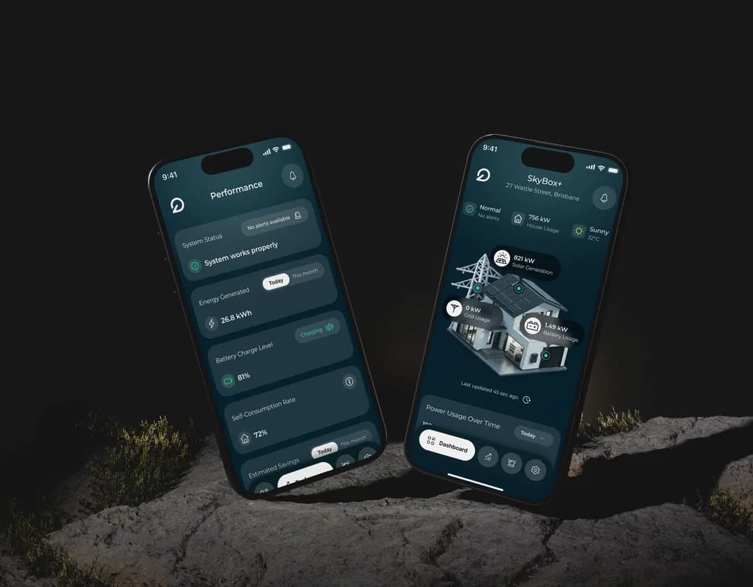 Smart energy management app