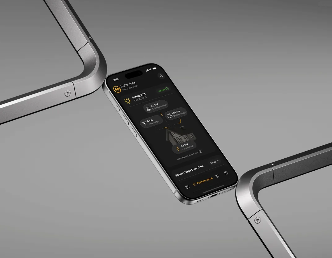 Smart energy management app