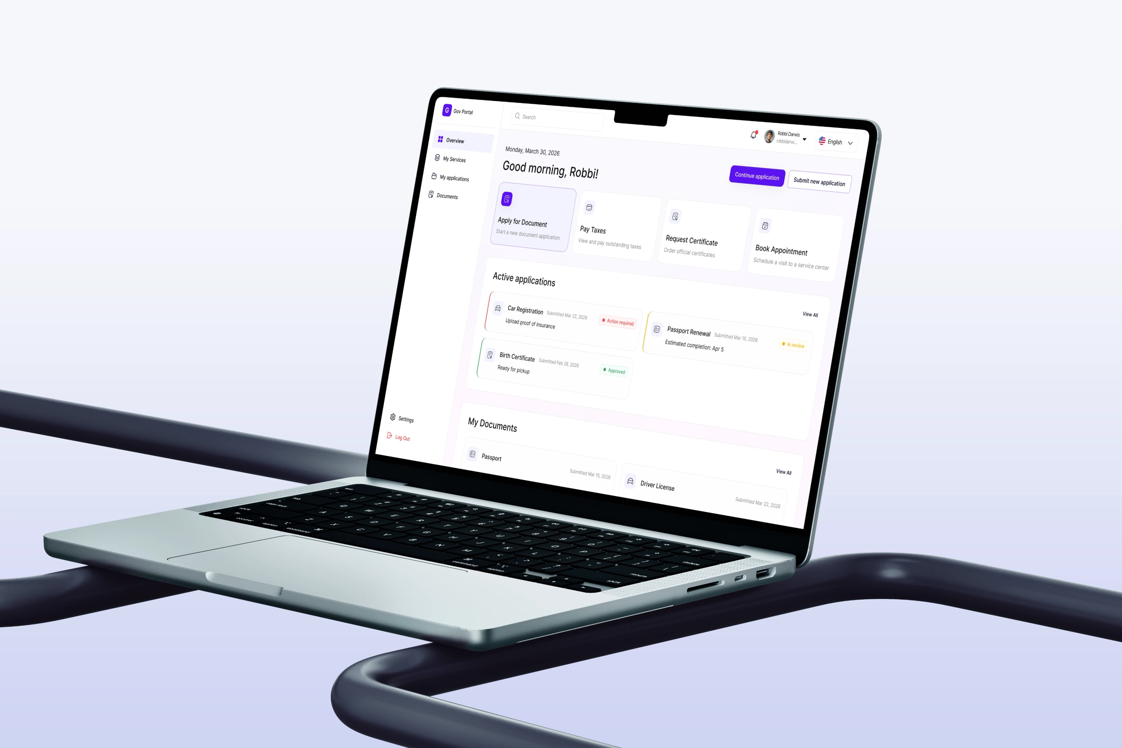 Citizen government portal