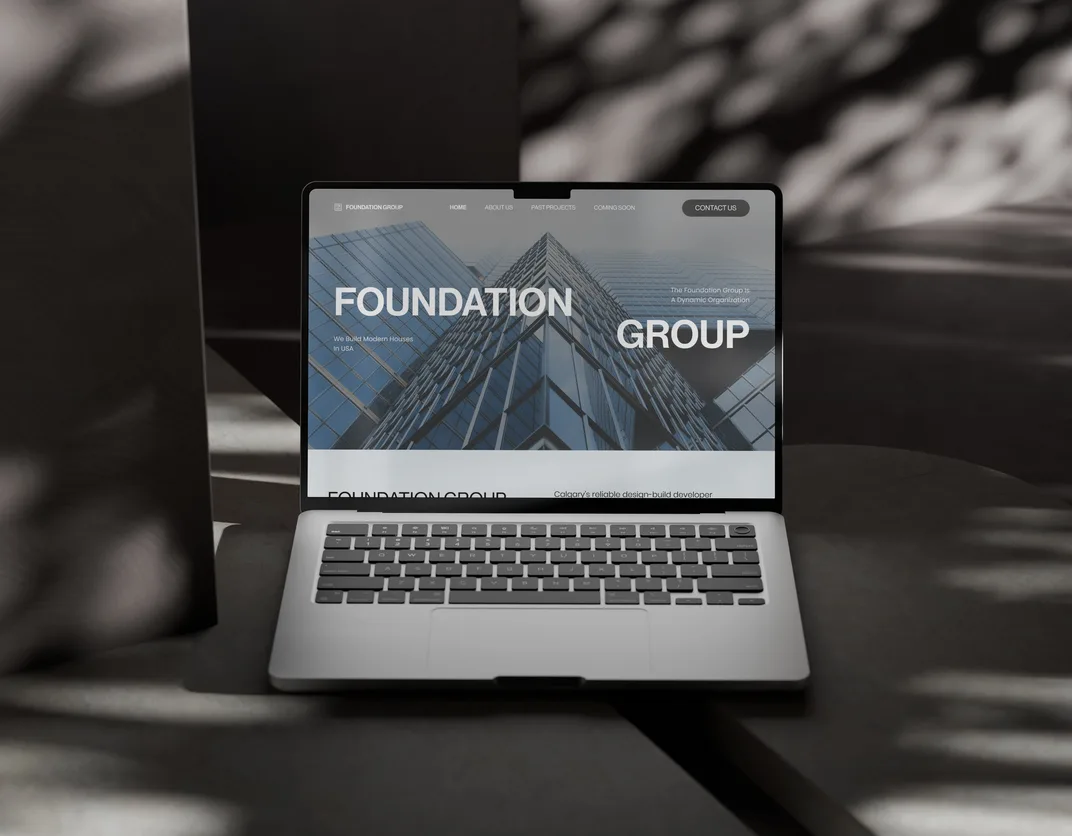 Construction company website