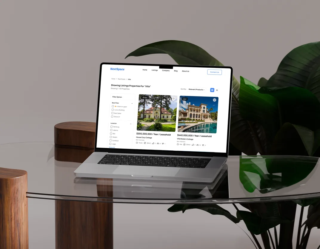 Property listing platform