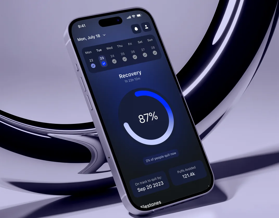 Breathing assistant app