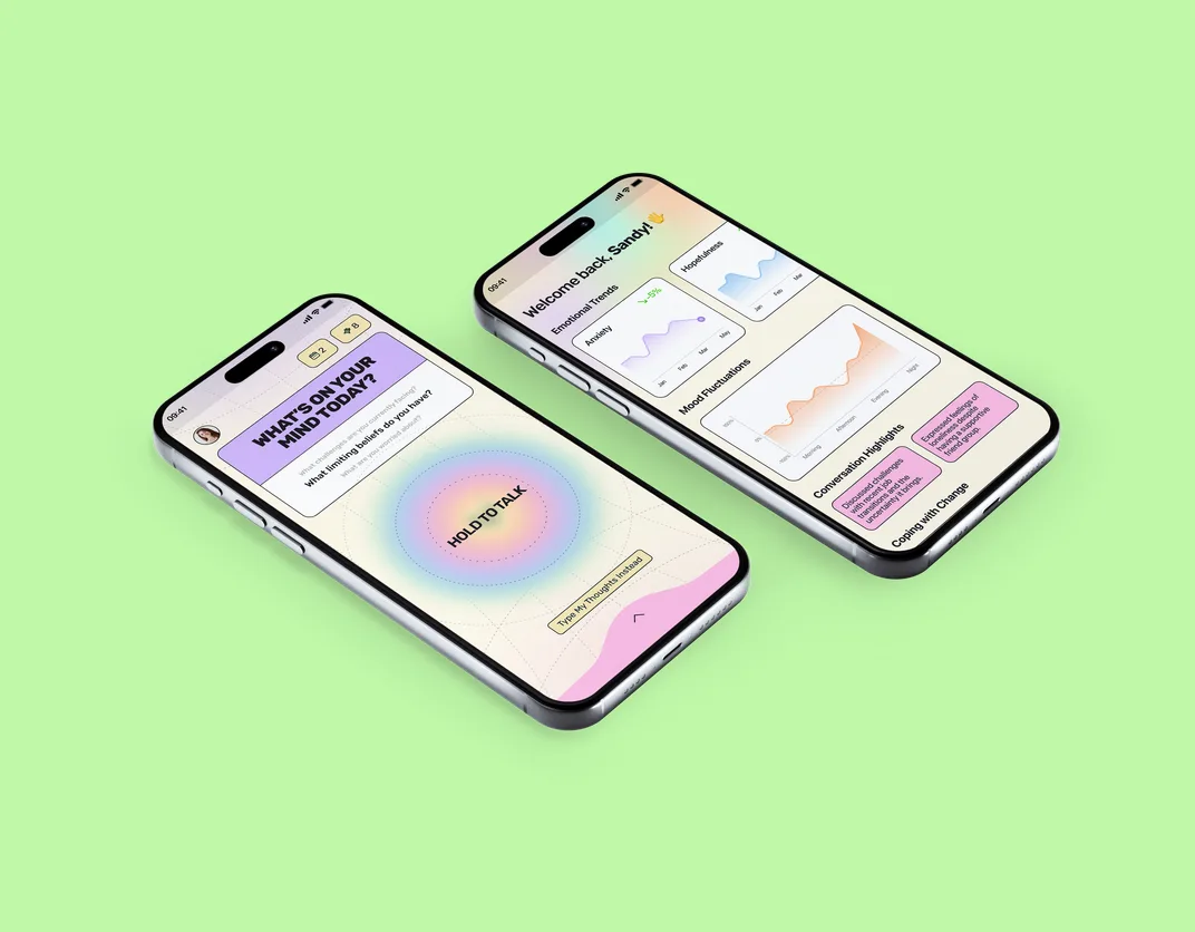 Psychological support app