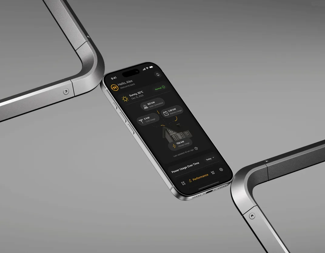 Smart energy management app
