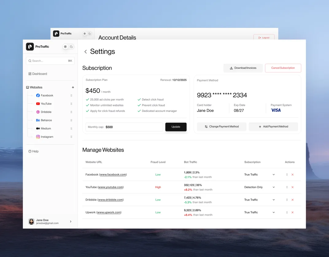 Bot detection platform