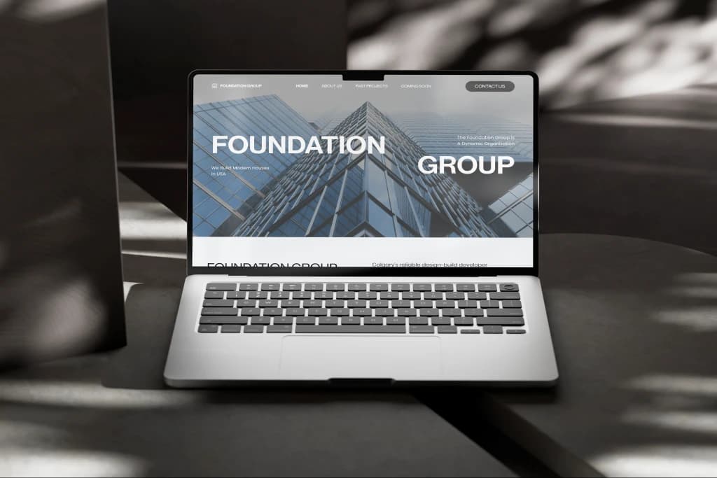 Construction company website
